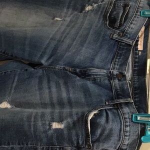 Distressed girlfriend jean from Gap